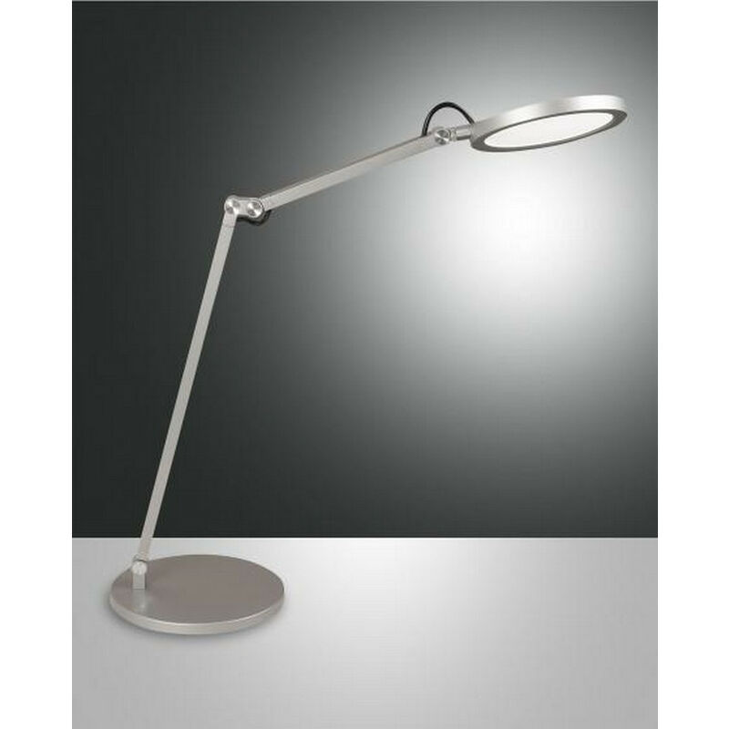 Fabas Luce Lighting - Fabas Luce Regina Integrated Led Table Lamp Aluminum Glass