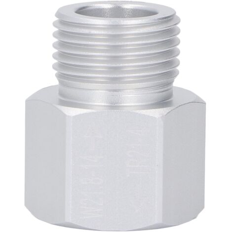 Fabater ConvertisSeur de Cylindre de Soude, Adaptateur de Bouteille de Soude en Alliage D 'aluminium Haute Resesance Portable Tr21 4 à W21.8 14 pour LE Remontement LE