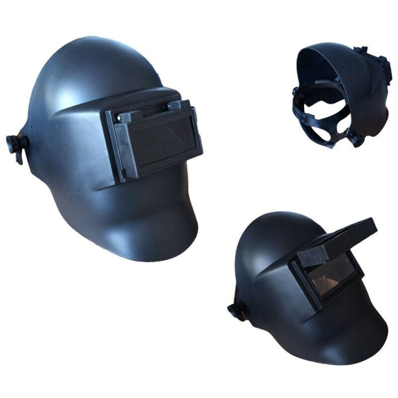 Image of Trade Shop - mask for casco saldatura für fabbro-schutz, um visiera cristall -