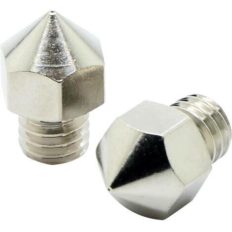 FabConstruct Nozzle placed 0,8 mm Creality série CR-10, MakerBot Replicator 2, série CraftBot Plated Copper Nozzle MK8