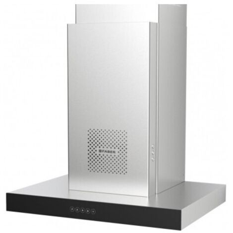Faber Cappa a Parete Stilo Glass Comfort 325.0656.899 Vetro Nero 60cm Air Hub