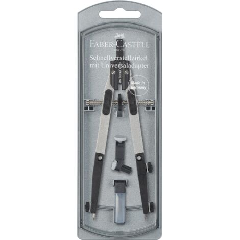 Faber-Castell 174014 Boussole Noir, Acier inoxydable 1 pièce(s)