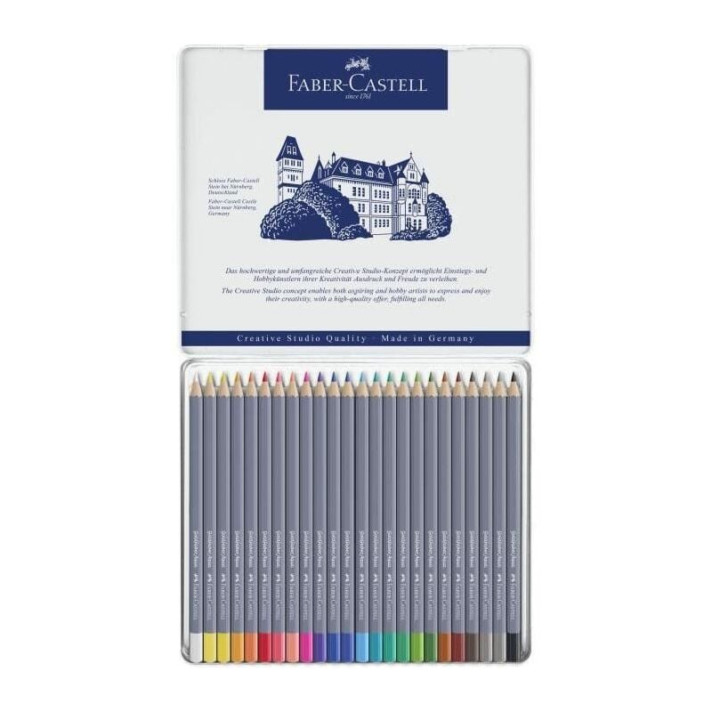 Faber Castell - faber-castell Aqua.stift Goldfaber Aqua 24-Metalletui