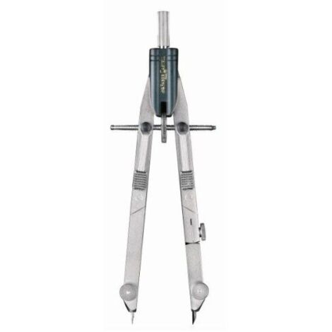 Faber-Castell Compasso Balaustrone Tech 174607 Argento Metallo Aste Snodabili