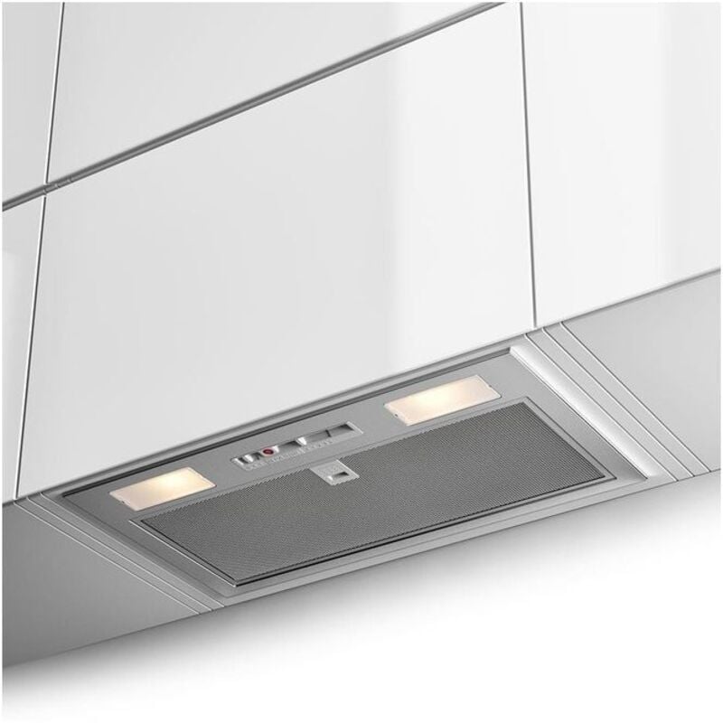 Faber 305.0599.308 INKA SMART HC X A70 Cappa da Incasso Sottopensile Serie Smile 3 Velocita' Classe energetica B Potenza Assorbita 80-110 W 70 cm Inox