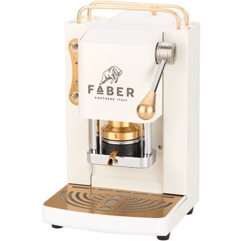 Faber Italia Mini Deluxe Pro macchina caffè cialde automatica bianca 1,3L 15 bar