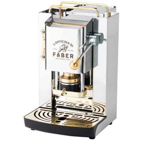 Faber Italia Pro Deluxe Macchina per Caffe' a Cialde Automatica Manuale 1,3 L Acciaio