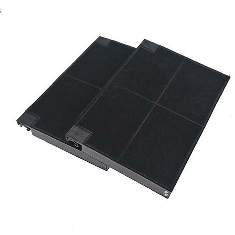 Juego de 2 filtros de carbón ROBLIN 5403002 23cm x 15cm 5403002, EFF55 BRANDT