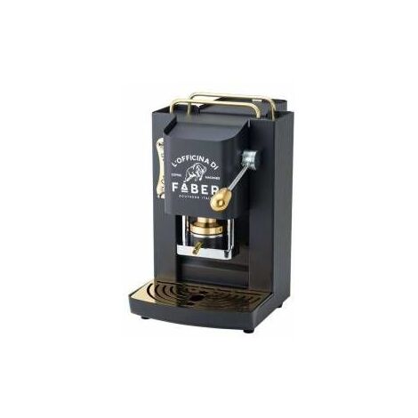 FABER Macchina da Caffè a cialde - Piccola Slot Black Nero 1,5 l