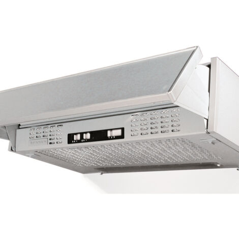 Faber PCH00 SRM AM26A Cappa ad Incasso Aspirante   Classe Energetica D 3 velocita' Sottopensile Portata 370m³-h 60 cm Acciaio Inossidabile 315.0547.818