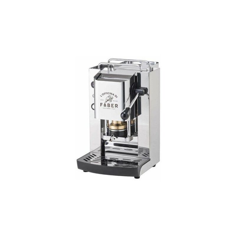 Image of Macchina da caffè espresso automatica pro total serbatoio 1.3 lt. potenza 500 watt colore acciaio inox - fabproinoxbas - Faber
