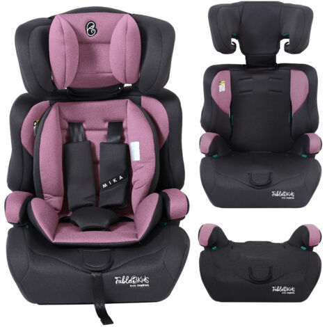 FableKids Autokindersitz Autositz Kinderautositz Kindersitz Sitzerhöhung ECE R129/03 Pink