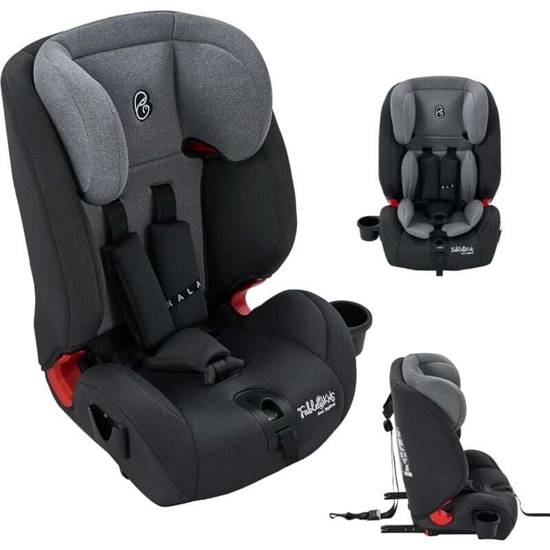 Arebos - FableKids Siège auto pour enfants avec Isofix Siège auto pour enfants à partir de 15 m. Siège auto pour enfants 76-150cm Ceinture de