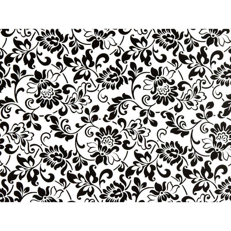 45 cm x 2 m Heritage Roll, Black and White by FAB10247 - Fablon