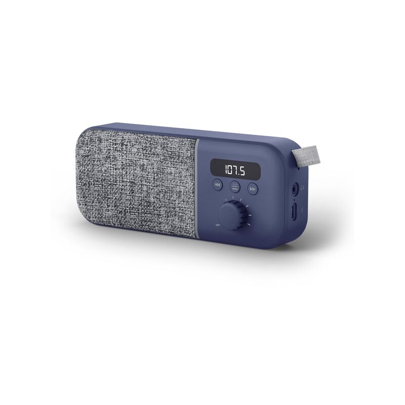 

Fabric Box Radio Navy