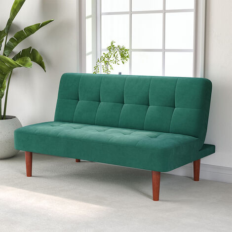 Fabric Upholstered 2 Seater Sofa Bed