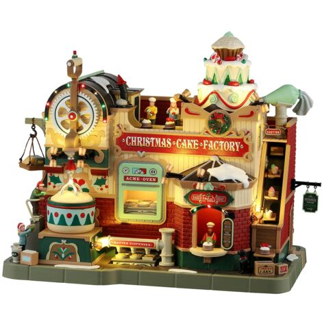 Fábrica de dulces de Navidad 24,5x27,8x17,7 cm