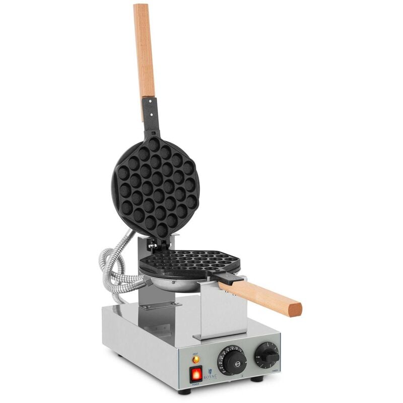 Gaufrier Bubble Waffle Maker Appareil à Gaufres œufs Gaufre Machine Cake 1415W