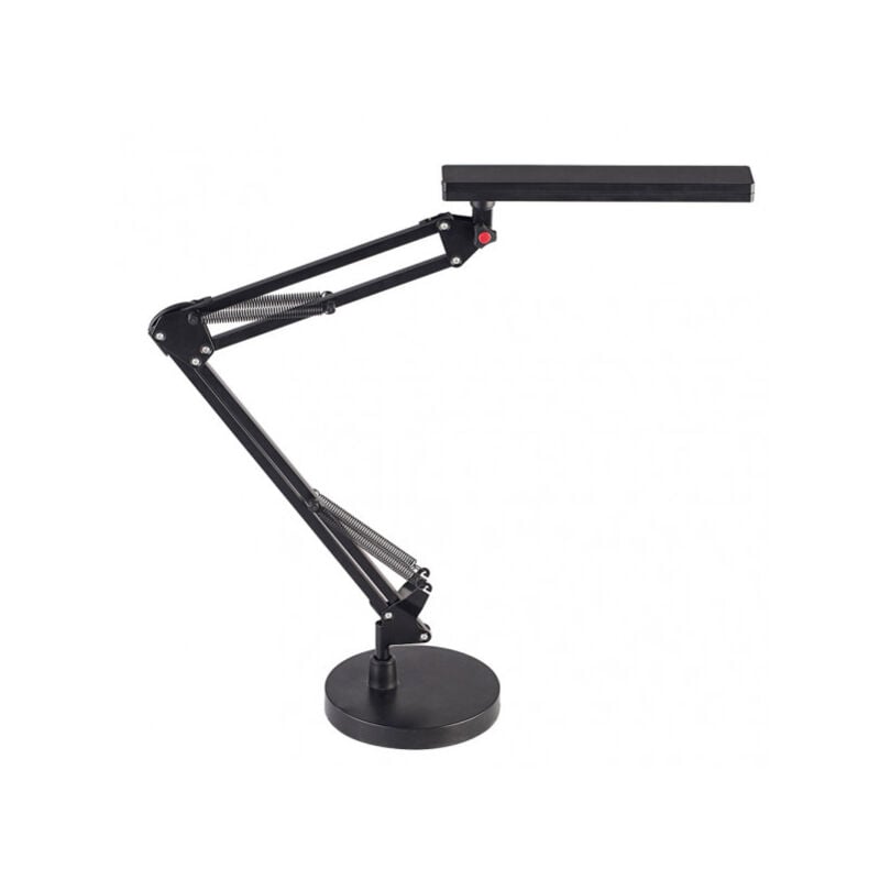 Fabrilamp - Lampe articulée Hematites 7w 560lm noir 3000-4000-6000k 53x15x55 cm dim.dimmer
