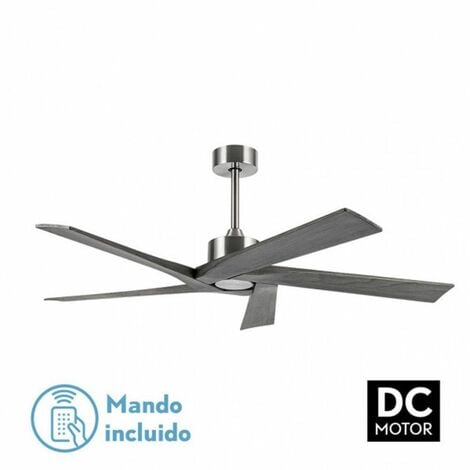 Ventilatore da soffitto Pemba senza luce, motore DC FARO