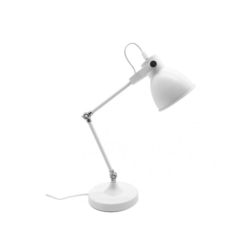 Fabrilamp - Lampe à poser Blanc Lampe à poser articulée Igor