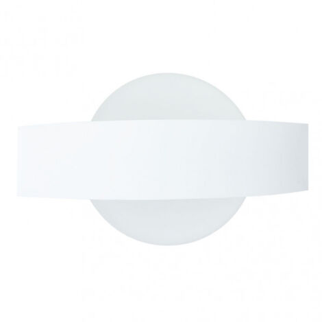 FABRILAMP 171162101  Applique Balayeuse Murale Circ.8w 4000k Arco Blanco 630 Lm Ip20 13x24x5 Cm