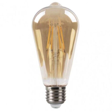 FABRILAMP à filament Pebetero 14x6,5d 4w 380lm E27 Ambar 2700k