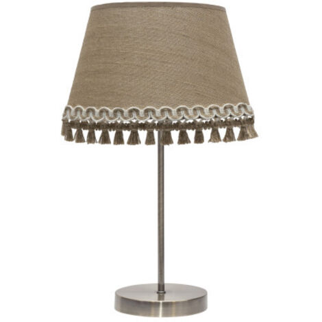 FABRILAMP Ada Tischleuchte LEATHER/SAND FINISHING