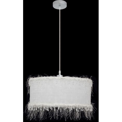 FABRILAMP AKUNADECOR Lampada a sospensione modello Hilos De 1xe27 Bianco 40d DeDe