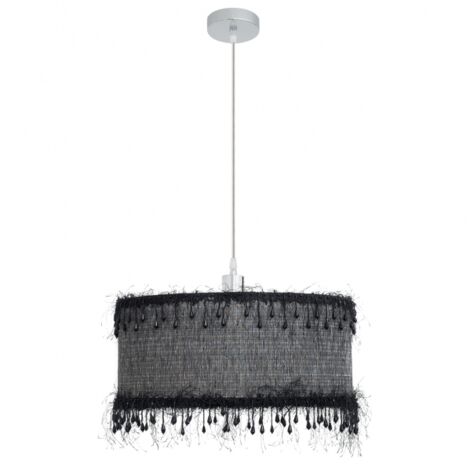 FABRILAMP AKUNADECOR Lampada a sospensione nera Edn Lampada a sospensione Modello Hilos 1xe27 De 40d De