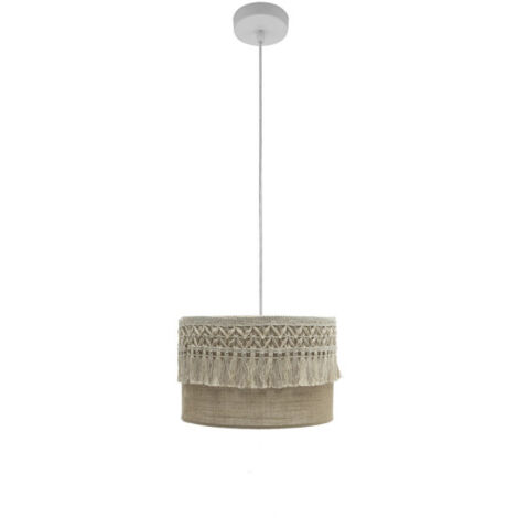 FABRILAMP AKUNADECOR Pendelleuchte De Die Ekaterina Serie Rustic Style Beige Finish De