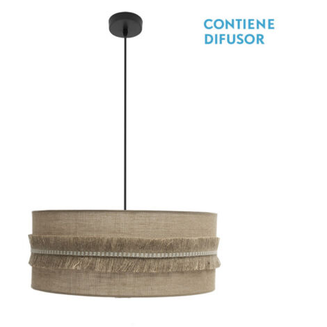 FABRILAMP AKUNADECOR Pendelleuchte De Modell Kala Beige Finish