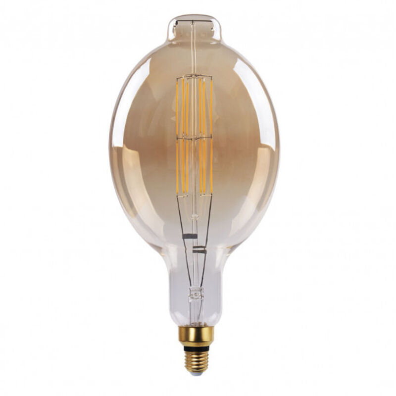 Fabrilamp - Ampoule à filament Bohemia 27x12d 8w 640lm E27 Amber 3000k Fabrilamp - Ampoule à filament Bohemia 27x12d 8w 640lm E27 Amber 3000k