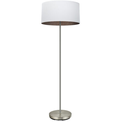 FABRILAMP Boden Tatiana Lounge 1xe27 Nickel/weiß-oxid 162x40x40 Cm