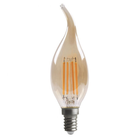 FABRILAMP Bulb Filament Bohemia 11,5x3,5d 4w E14 Amber 380lm 2700k
