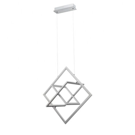 FABRILAMP Ciondolo LED Lexie Chrome Dimmerabile 4000k 50W D63,5