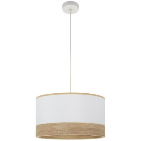 FABRILAMP Ciondolo Olga 1xe27 Bianco/bianco-mad.clear Regx40x40 Cm