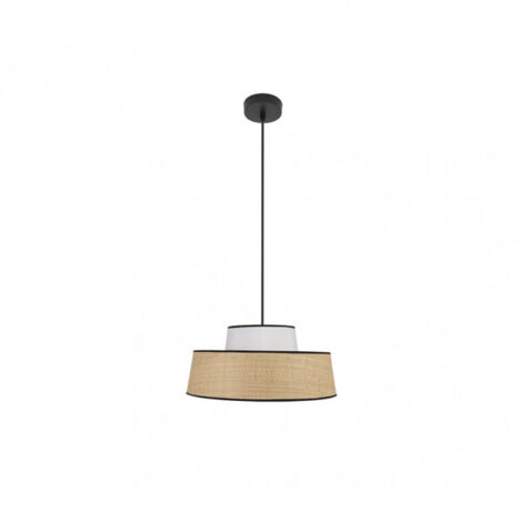 FABRILAMP Colgante regulable modelo Jia 1luz Natural/blanco