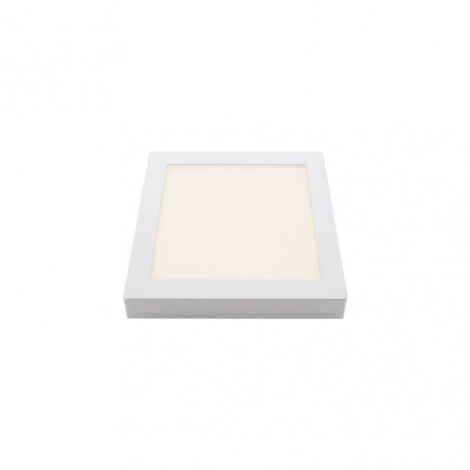 FABRILAMP Downlight apparent 12w 4000k White Square 1080Lm 3,5x17x17 Cm