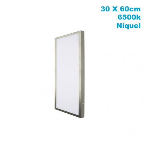 FABRILAMP Downlight Plano acabado Niquel superficie