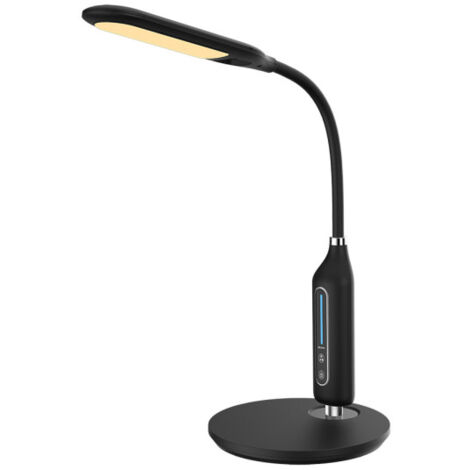 FABRILAMP Flexo Mix Black 8w 590lm 3000-4500-6000k Flexible Reg.intens. Memoria tattile 37,5x18,5x31,2cm