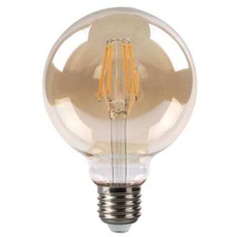 FABRILAMP Globe Filament Bulb 13x9,5d 8w 750lm E27 Amber 2700k