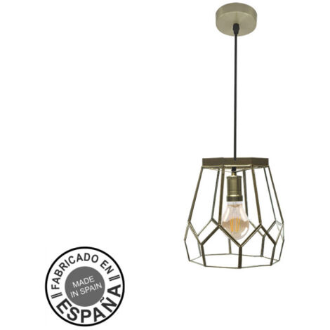 FABRILAMP Hängelampe de Deckenhänger Lente Small 1xe27 Leder
