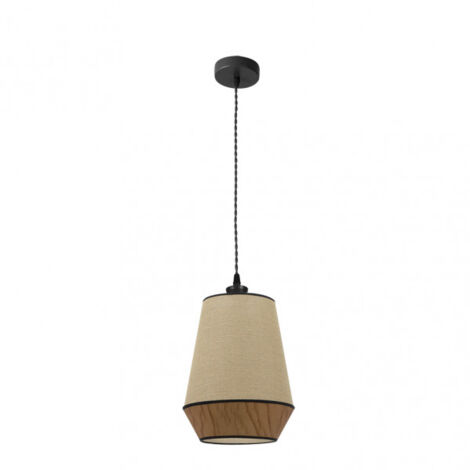 FABRILAMP Hängeleuchte de 1 Licht Modell Campana braun