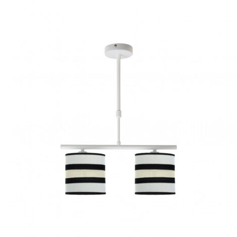 FABRILAMP Karla Lampe Weiß/Beige dimmbares Modell
