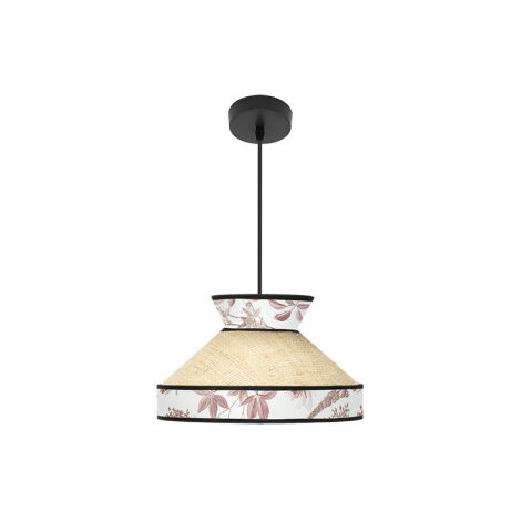 FABRILAMP Konstantinopel Pendelleuchte beige/rot 30d