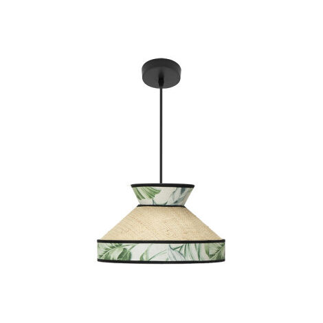 FABRILAMP Lampada a sospensione Constantinople beige/verde 30d