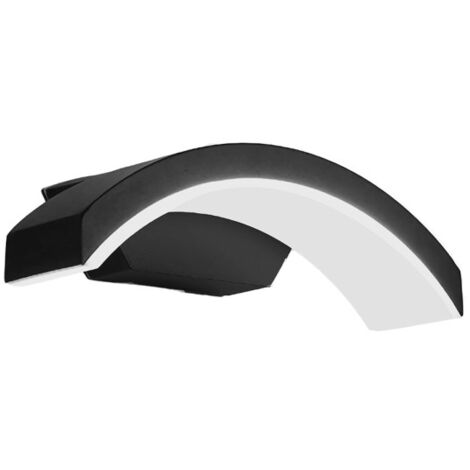 FABRILAMP Lampada da parete per esterni led 12w 3000k Koala Ip65 11,1x27,4x8,2 Cm 600lm - Potente lampada da parete per esterni -