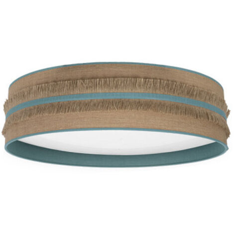 FABRILAMP Lampada da soffitto 96w Natalia Saco-turchese 7488lm 3000k,4000k,6500k 13x60x60 Cm
