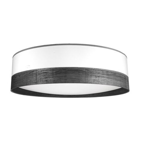 FABRILAMP Lampada da soffitto 96w Olga Bianco/nero 7488lm 14x60x60 Cm 3000-4000-6500k